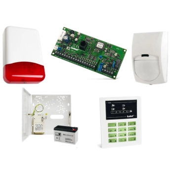 SYSTEM ALARMOWY SATEL CA-5 KPL LED-S 1 CZUJKA BINGO TI700